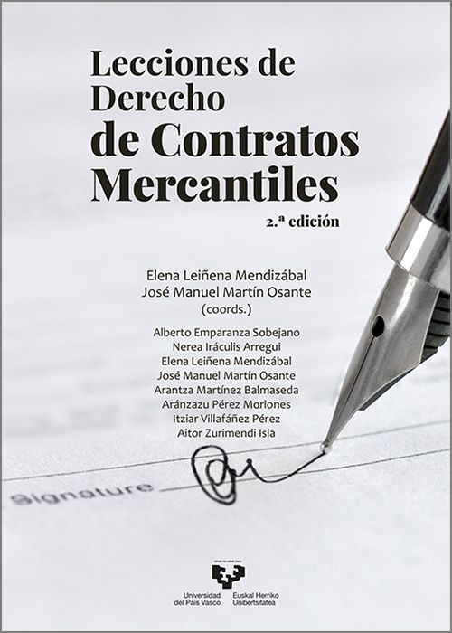 LECCIONES DE DERECHO DE CONTRATOS MERCANTILES.