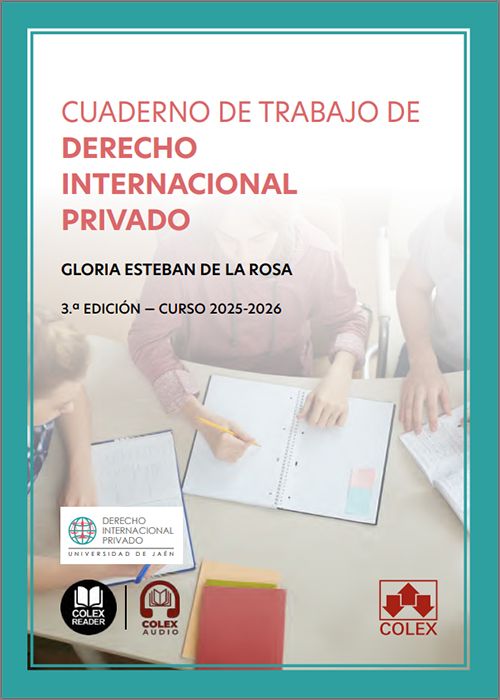 CUADERNO DE TRABAJO DE DERECHO INTERNACIONAL PRIVADO. (IBD)