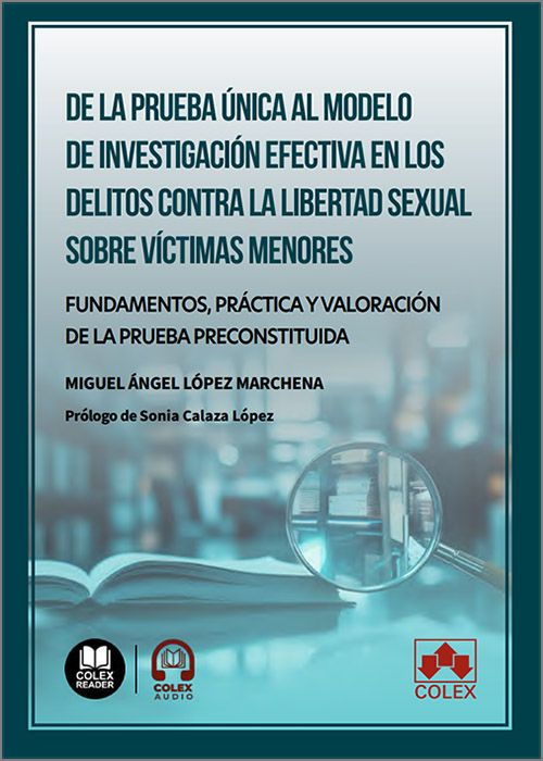 DE LA PRUEBA ÚNICA AL MODELO DE INVESTIGACIÓN EFECTIVA EN LOS DELITOS CONTRA LA LIBERTAD SEXUAL SOBRE VÍCTIMAS MENORES. Fundamentos, práctica y valoración de la prueba preconstituida. (IBD)