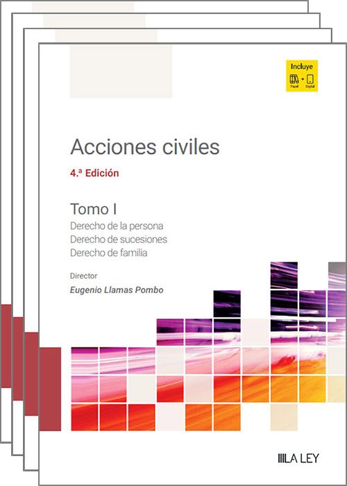 ACCIONES CIVILES. (4 tomos)