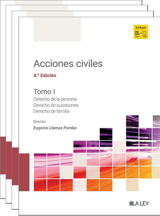 ACCIONES CIVILES. (4 tomos) (Papel + digital)