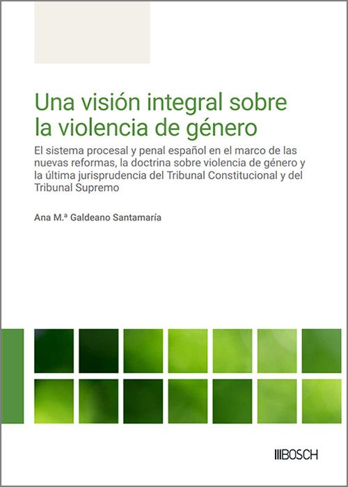 VISIÓN INTEGRAL SOBRE VIOLENCIA DE GÉNERO, UNA. El sistema procesal y penal español en el marco de las nuevas reformas, la doctrina sobre la violencia de género y la última jurisprudencia del TC y del TS.