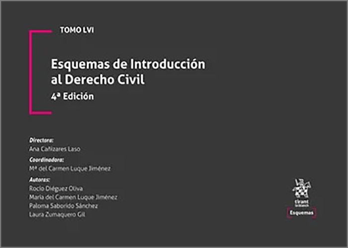 ESQUEMAS. Tomo LVI .- Esquemas de Introducción al Derecho Civil.