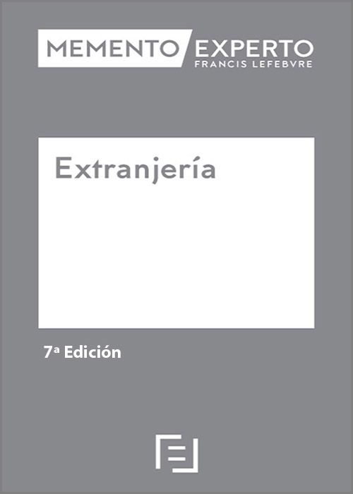 MEMENTO EXPERTO EXTRANJERÍA.