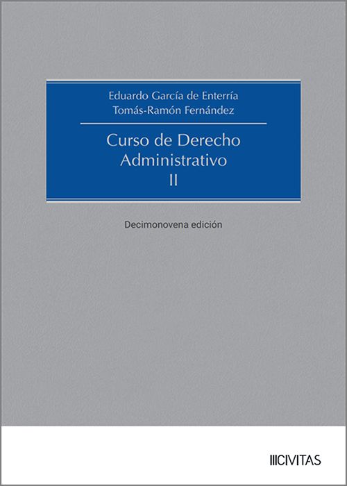 CURSO DE DERECHO ADMINISTRATIVO. Tomo II.