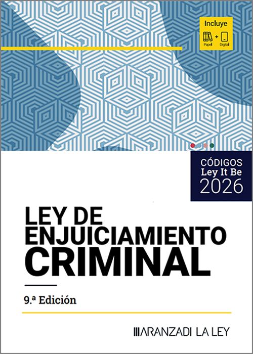 LEY DE ENJUICIAMIENTO CRIMINAL. (Colección «Ley it be»)