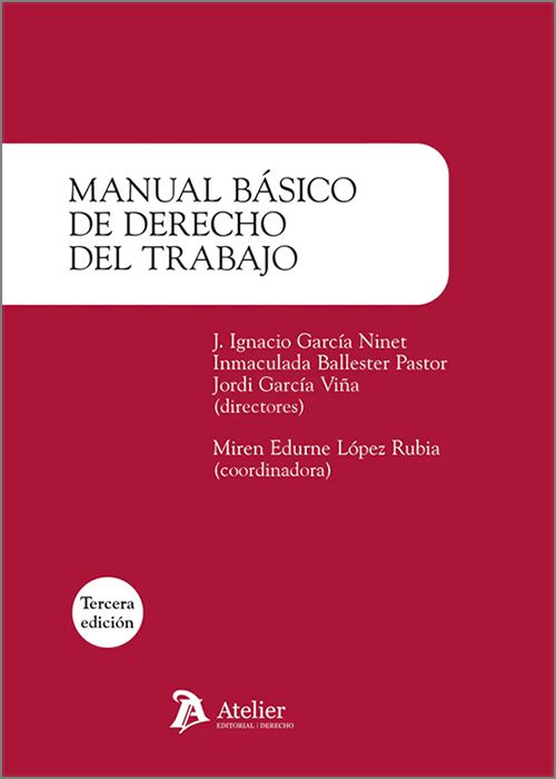 MANUAL BÁSICO DE DERECHO DEL TRABAJO.