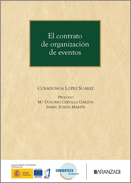 CONTRATO DE ORGANIZACIÓN DE EVENTOS, EL.