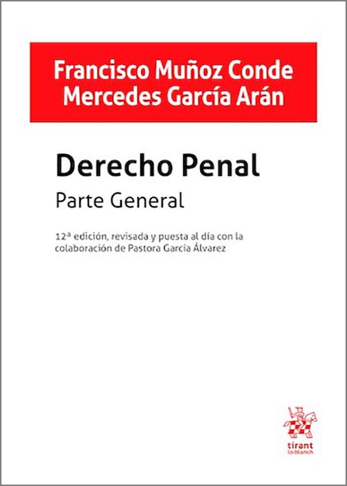 DERECHO PENAL. Parte General.