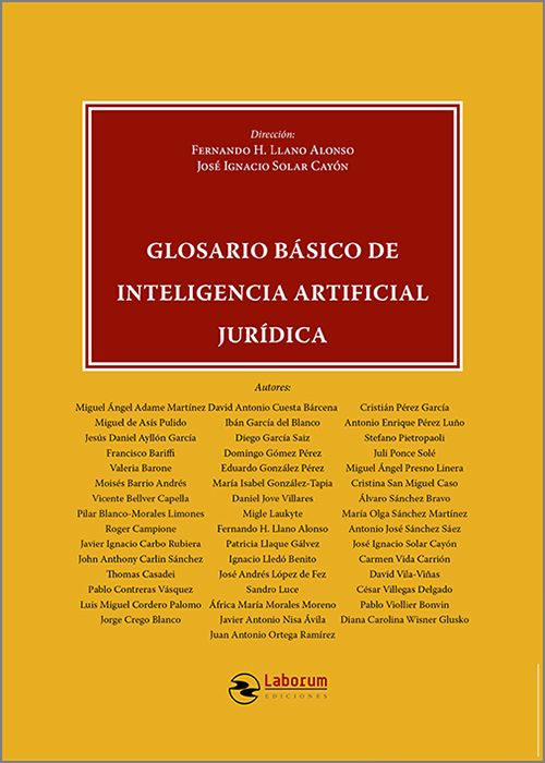 GLOSARIO BÁSICO DE INTELIGENCIA ARTIFICIAL JURÍDICA.