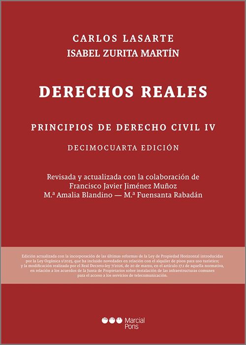 PRINCIPIOS DE DERECHO CIVIL. Tomo IV.- Derechos Reales.