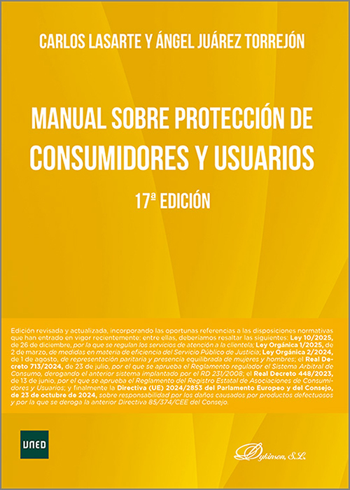 MANUAL SOBRE PROTECCIÓN DE CONSUMIDORES Y USUARIOS.