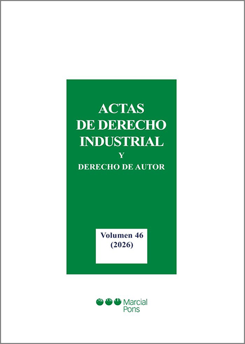ACTAS DE DERECHO INDUSTRIAL Y DERECHO DE AUTOR. Volumen 46 (2026)