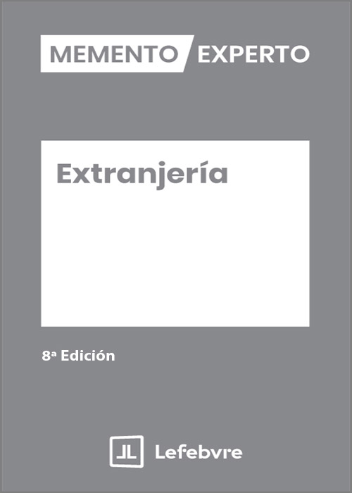 MEMENTO EXPERTO EXTRANJERÍA.