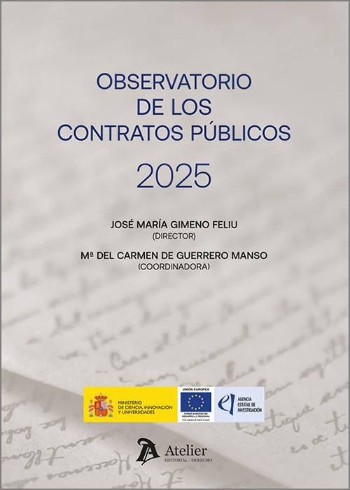 OBSERVATORIO DE LOS CONTRATOS PÚBLICOS 2025.